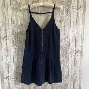 Trina Turk Navy Blue Sleeveless Romper